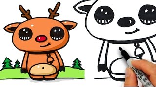 320x180 How To Draw A Wreath Step - Cute Santa Drawing