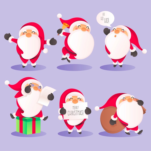 626x626 Santa Claus Vectors, Photos And Free Download - Cute Santa Drawing