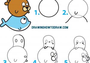 300x210 Cute Seal Drawing - Cute Seal Drawing