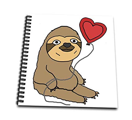 425x386 Db Amusing Cute Sloth With Heart - Cute Sloth Drawing