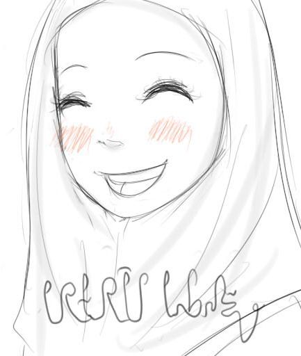 433x512 Smiling Girl Quotes, Posters, Drawings, Calligraphy, And Photos - Cute Smile Drawing