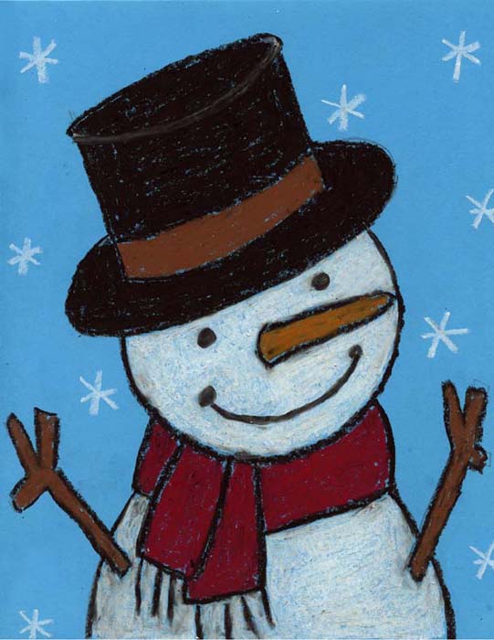 541x700 Snowman Drawing Art Projects For Kids - Cute Snowman Drawing