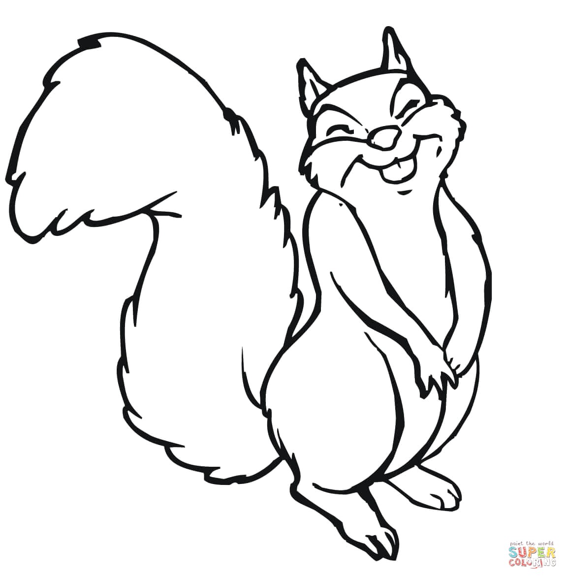 1152x1176 Cute Squirrel Coloring Pages - Cute Squirrel Drawing