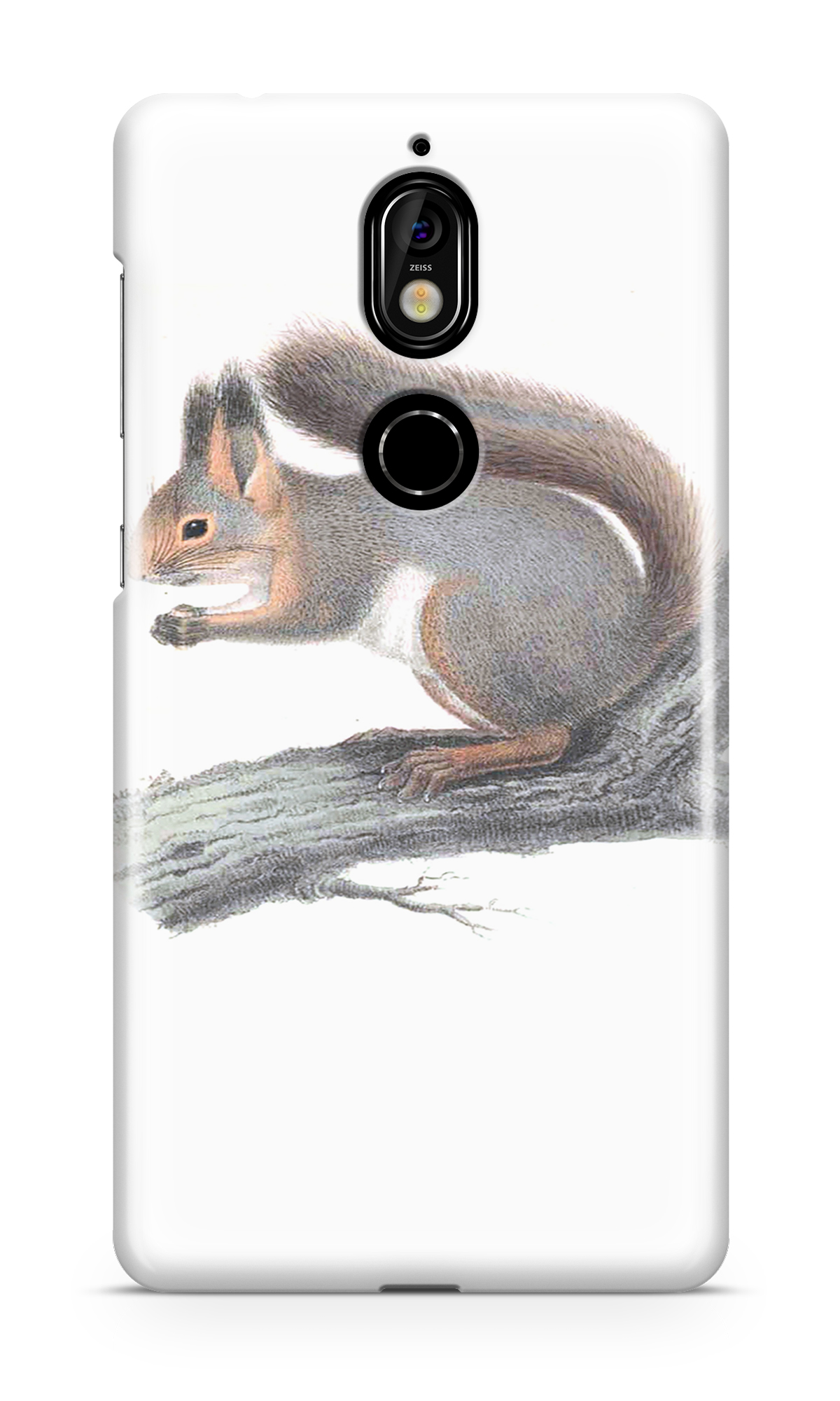 1200x2000 Cute Squirrel Sketch Art Drawing Hard Case Cover For Nokia Lumia - Cute Squirrel Drawing