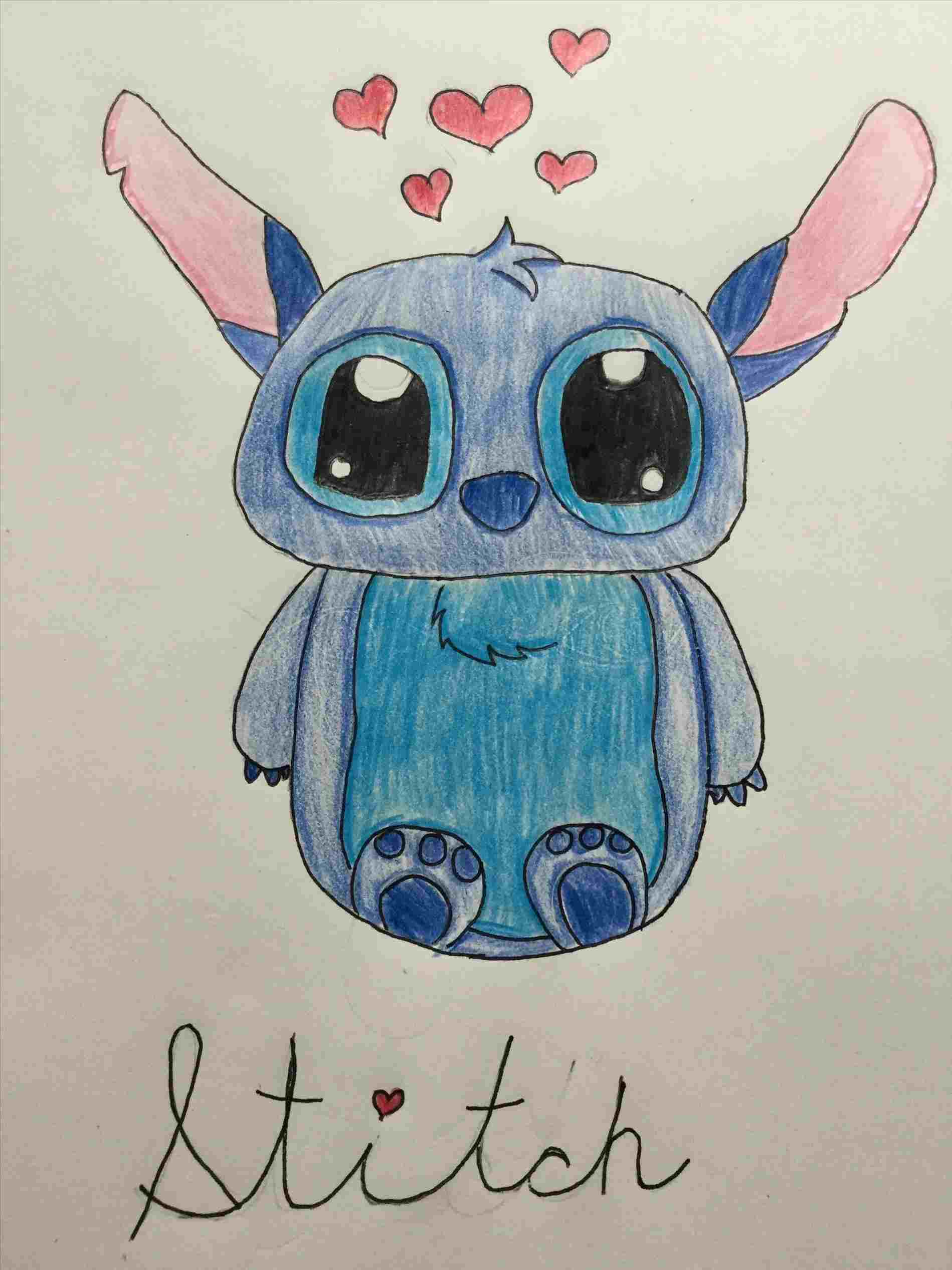 Cute Pencil Drawings Of Stitch