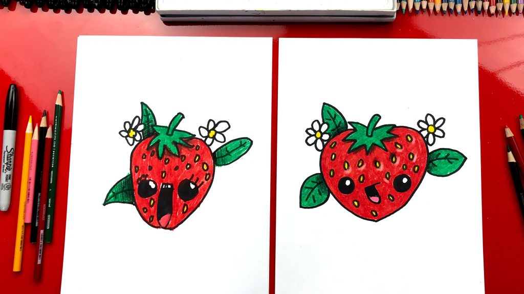 1024x574 Fruit Archives - Cute Strawberry Drawing