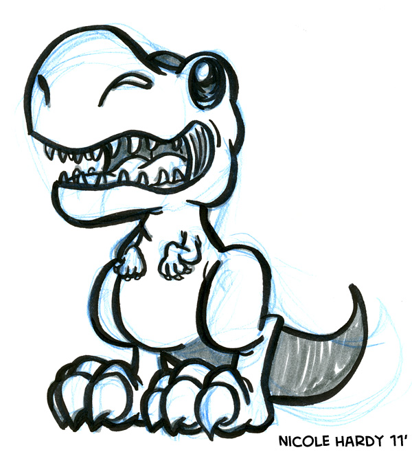 600x658 Huge Collection Of 'cute T Rex Drawing' Download More Than - Cute T Rex Drawing