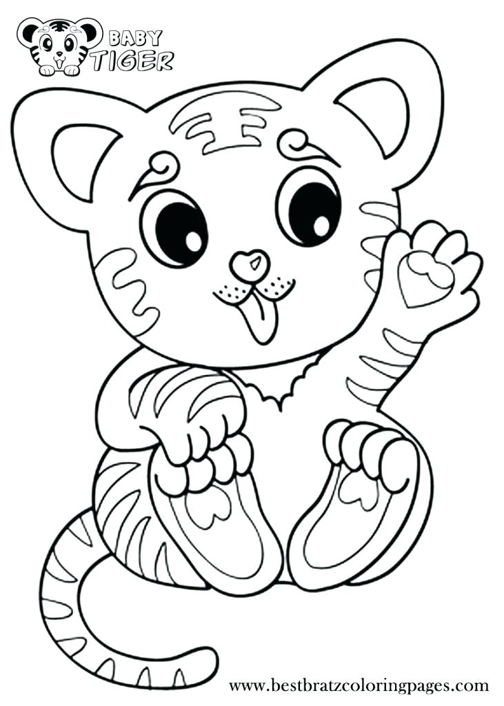 Cute Tiger Drawing
