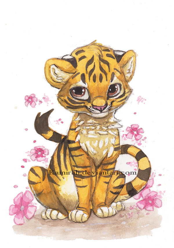600x854 Huge Collection Of 'cute Tiger Drawing' Download More Than - Cute Tiger Drawing