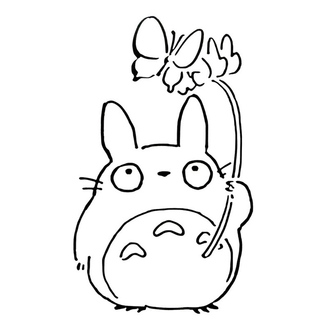 Cute Totoro Drawing