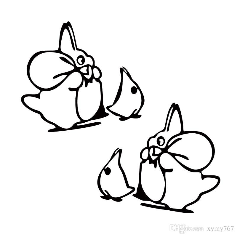 800x800 cute cartoon character totoro personality car stickers car - Cute Totoro Drawing
