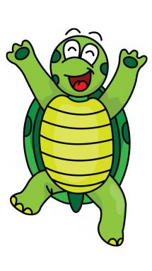 215x382 Baby Turtle Drawing How To Draw A Cute Turtle - Cute Turtle Drawing