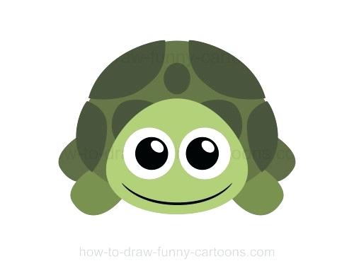 500x386 cute turtle drawing how to draw a turtle cute ninja turtle drawing - Cute Turtle Drawing