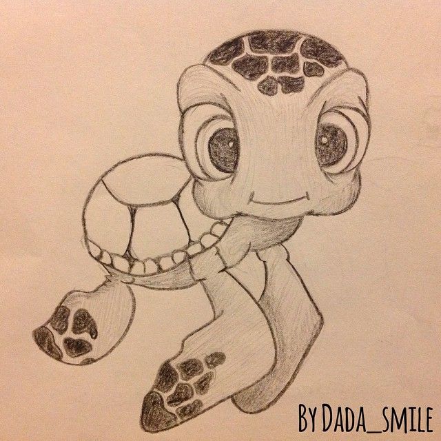 640x640 Wall E Y Eva Dibujo - Cute Turtle Drawing Tumblr
