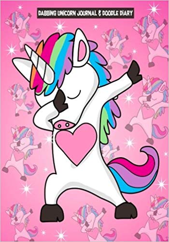 350x499 Dabbing Unicorn Journal Doodle Diary Super Cute Funny Unicorn - Cute Unicorn Drawings