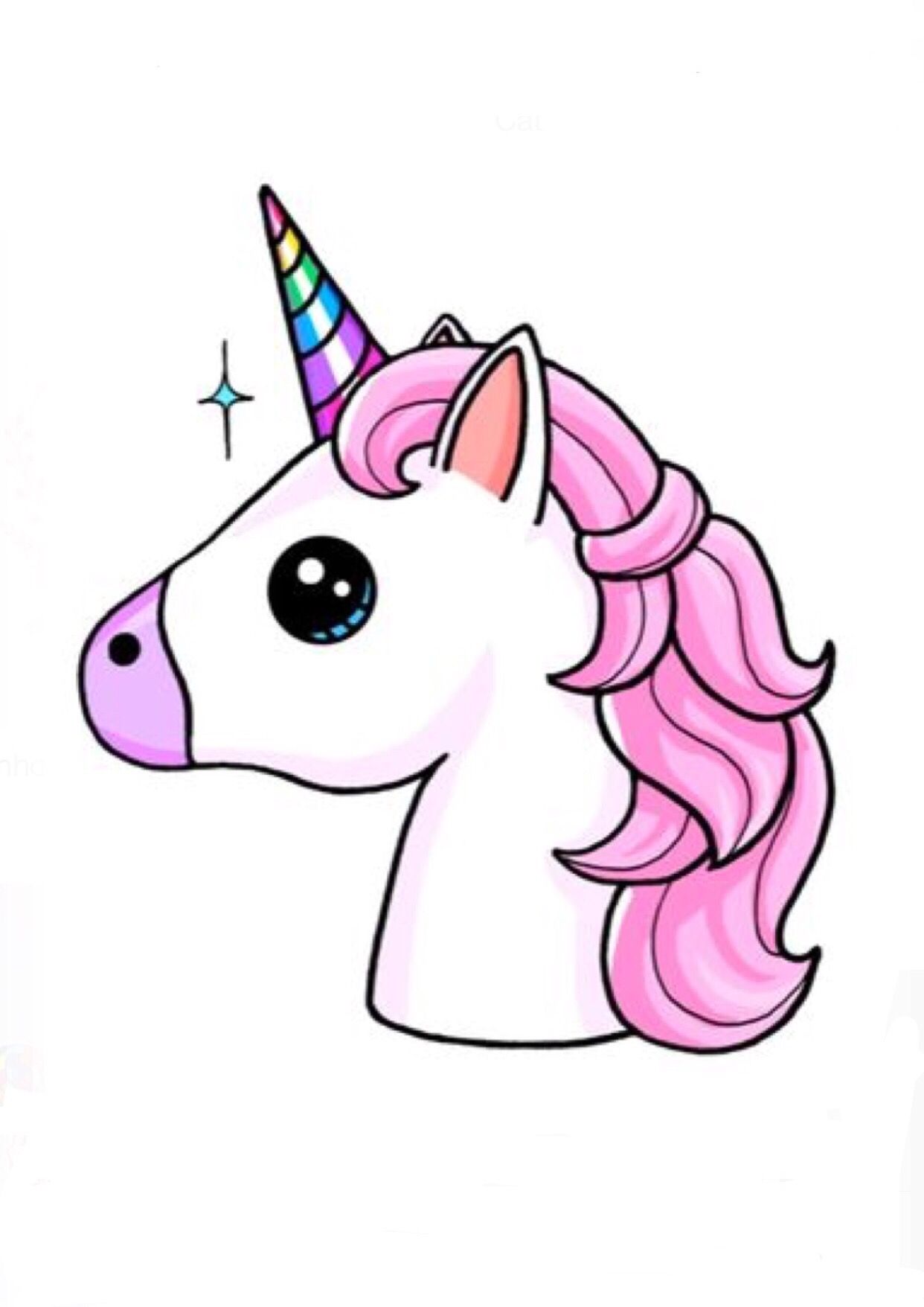 1242x1756 Sooooo Cute Art Stuff In Unicorn, Unicorn Drawing - Cute Unicorn Drawings