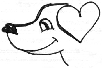 350x236 Drawing And Making Cute Animals Out Of Hearts For Valentine's Day - Cute Valentines Drawings