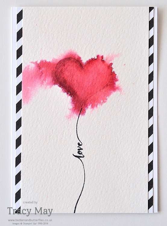 554x750 last minute valentine's day cards watercolor cards diy - Cute Valentines Drawings