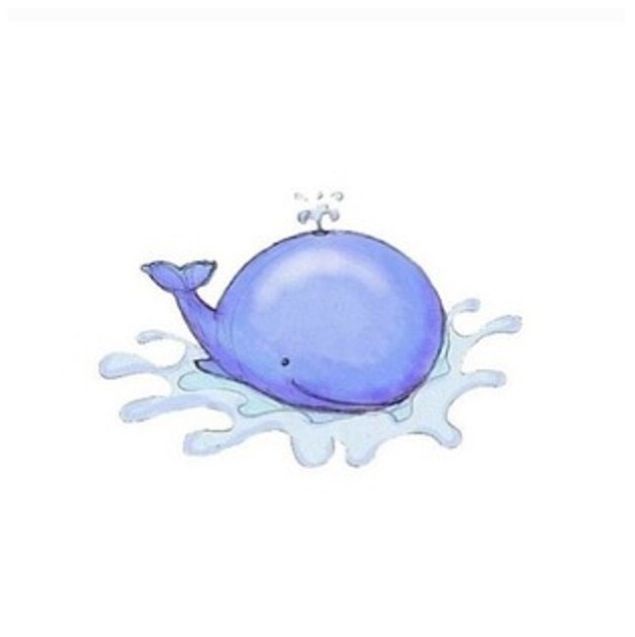 635x637 Huge Collection Of 'cute Whale Drawing' Download More Than - Cute Whale Drawing