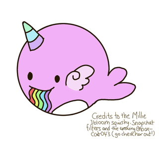 320x320 Cute Whale - Cute Whale Drawing