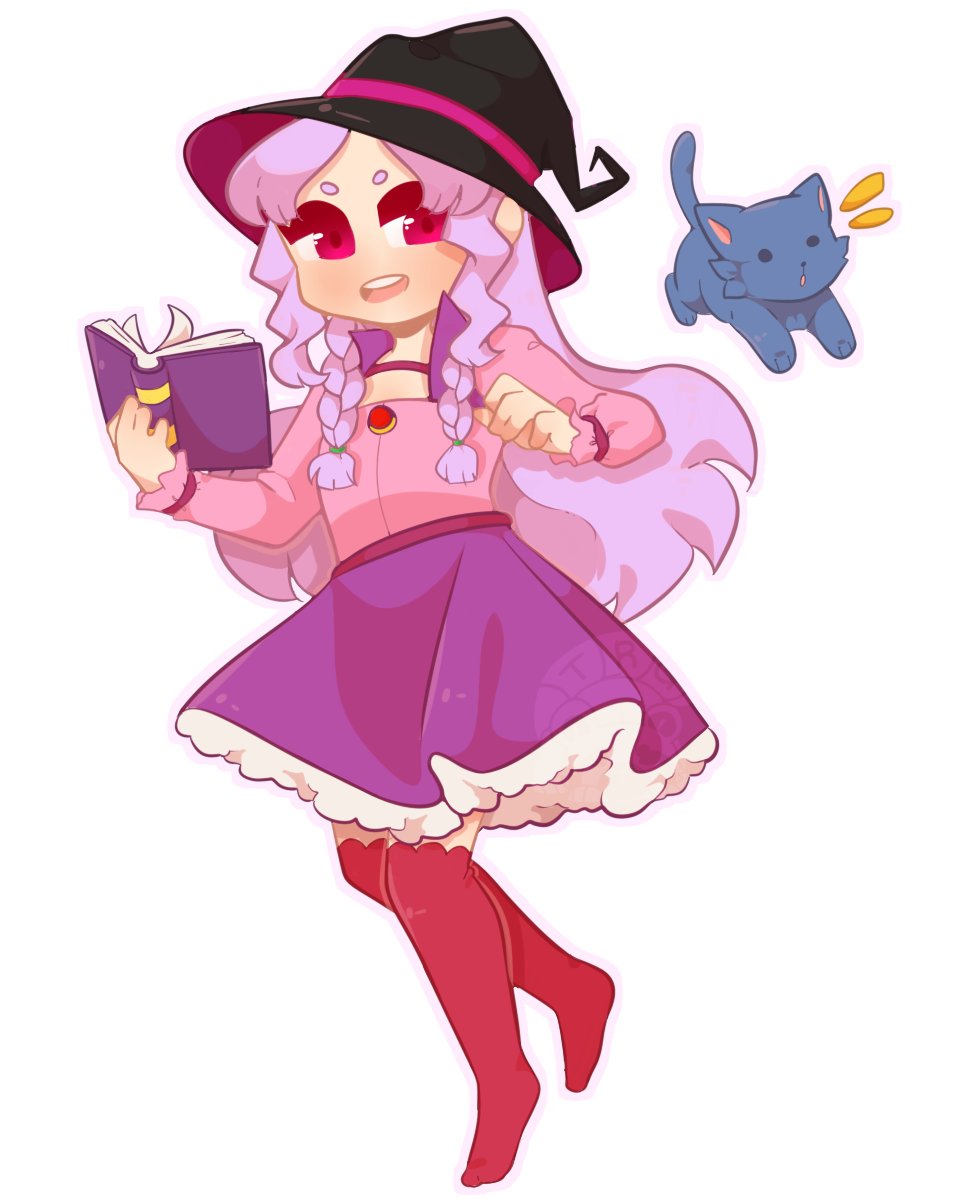 961x1200 Pupper In A Cupper On Twitter I Like Drawing Cute Witch Girls - Cute Witch Drawing