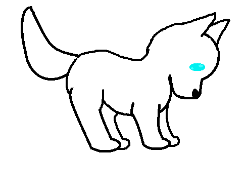 485x381 Cute Wolf Drawings Step - Cute Wolf Drawings