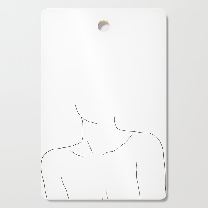 700x700 Neckline Collar Bones Drawing - Cutting Board Drawing