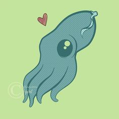 236x236 Cute Cuttlefish Drawing - Cuttlefish Drawing