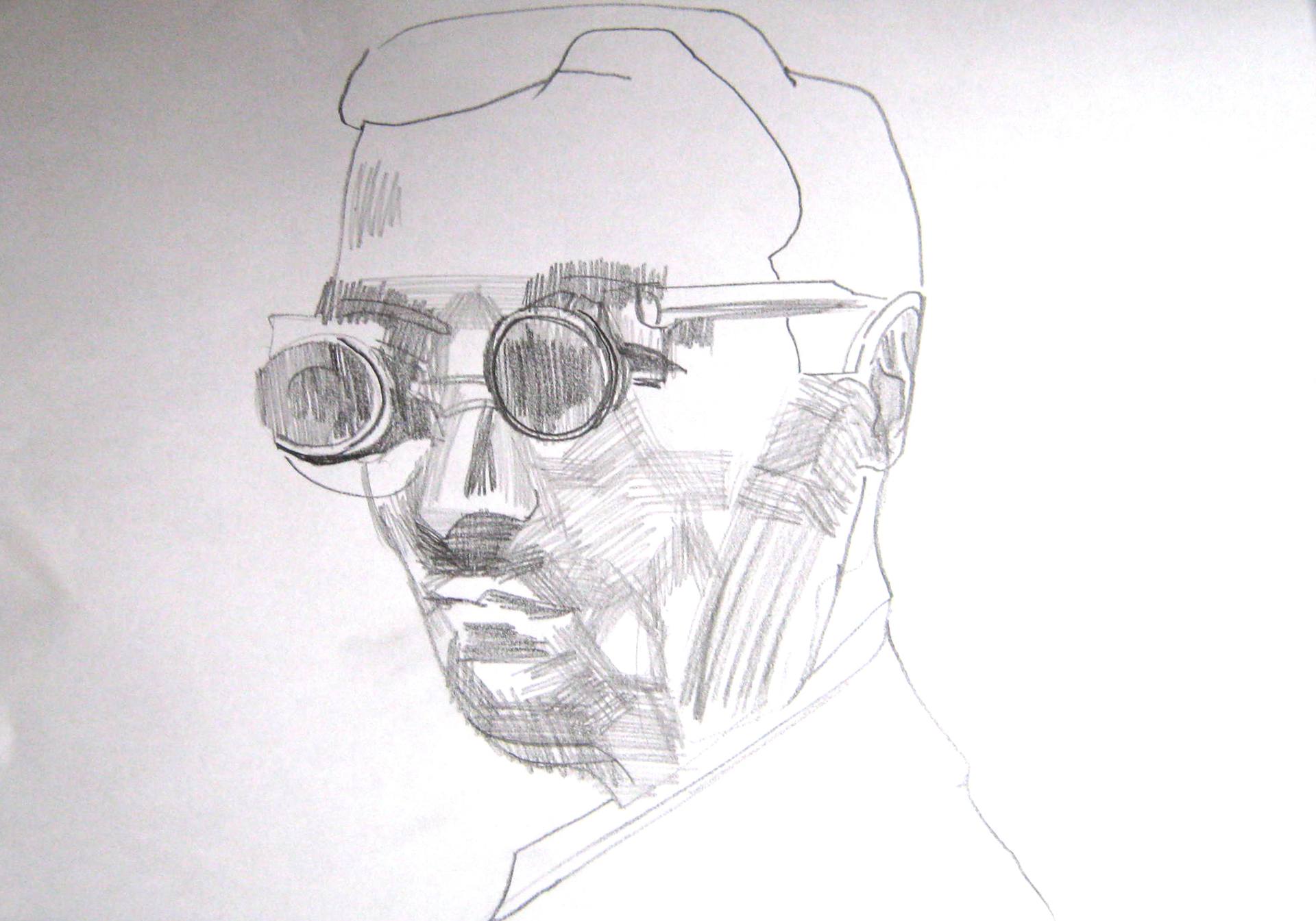 1920x1345 Cyborg Drawing - Cyborg Drawing