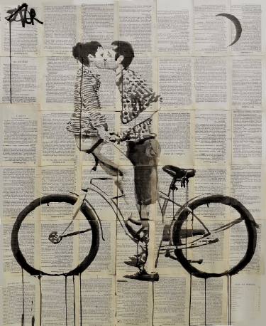 375x458 Love Cycle Drawing - Cycle Drawing