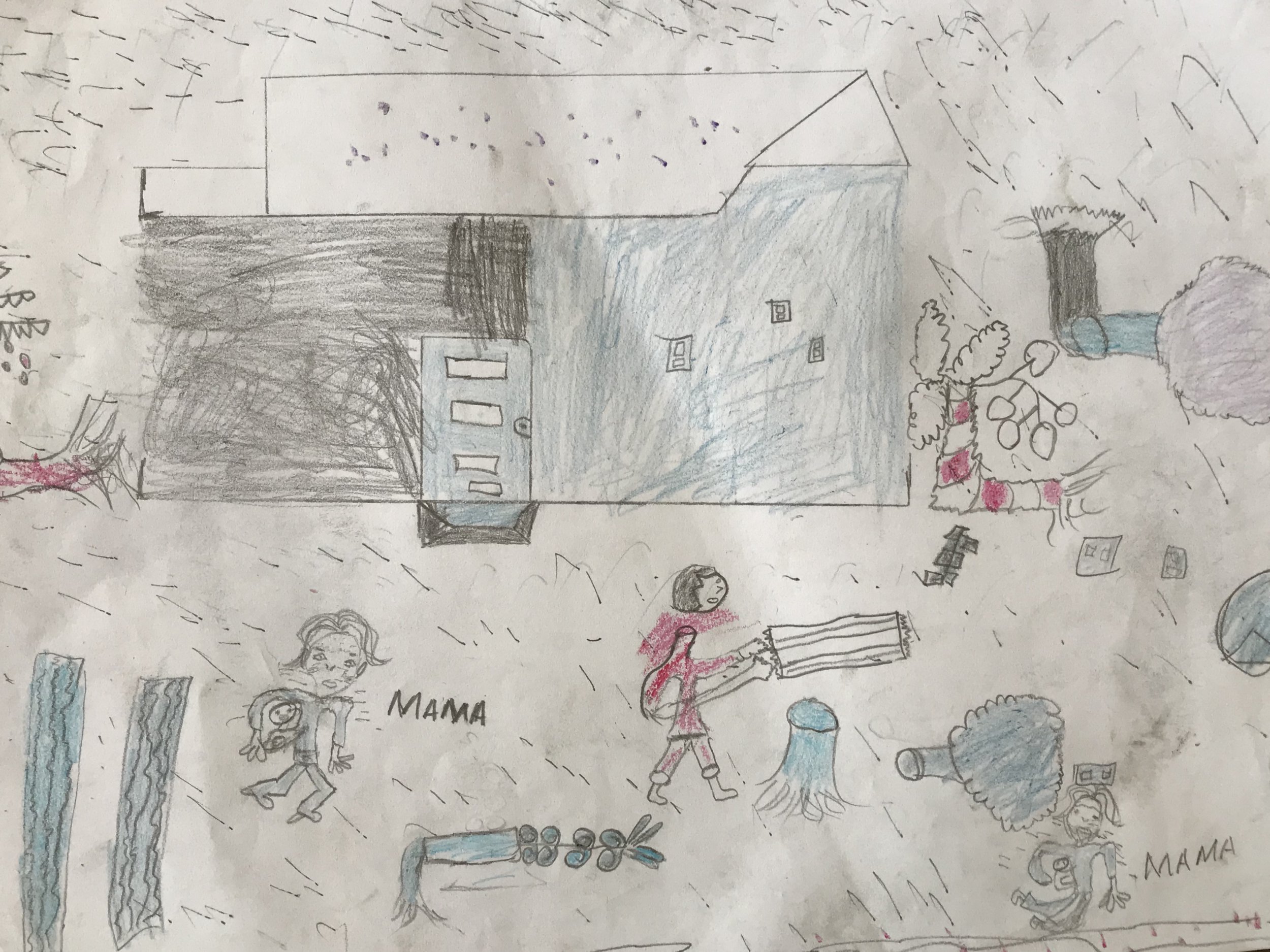 2500x1875 heartbreaking children's drawings show impact of cyclone idai - Cyclone Drawing