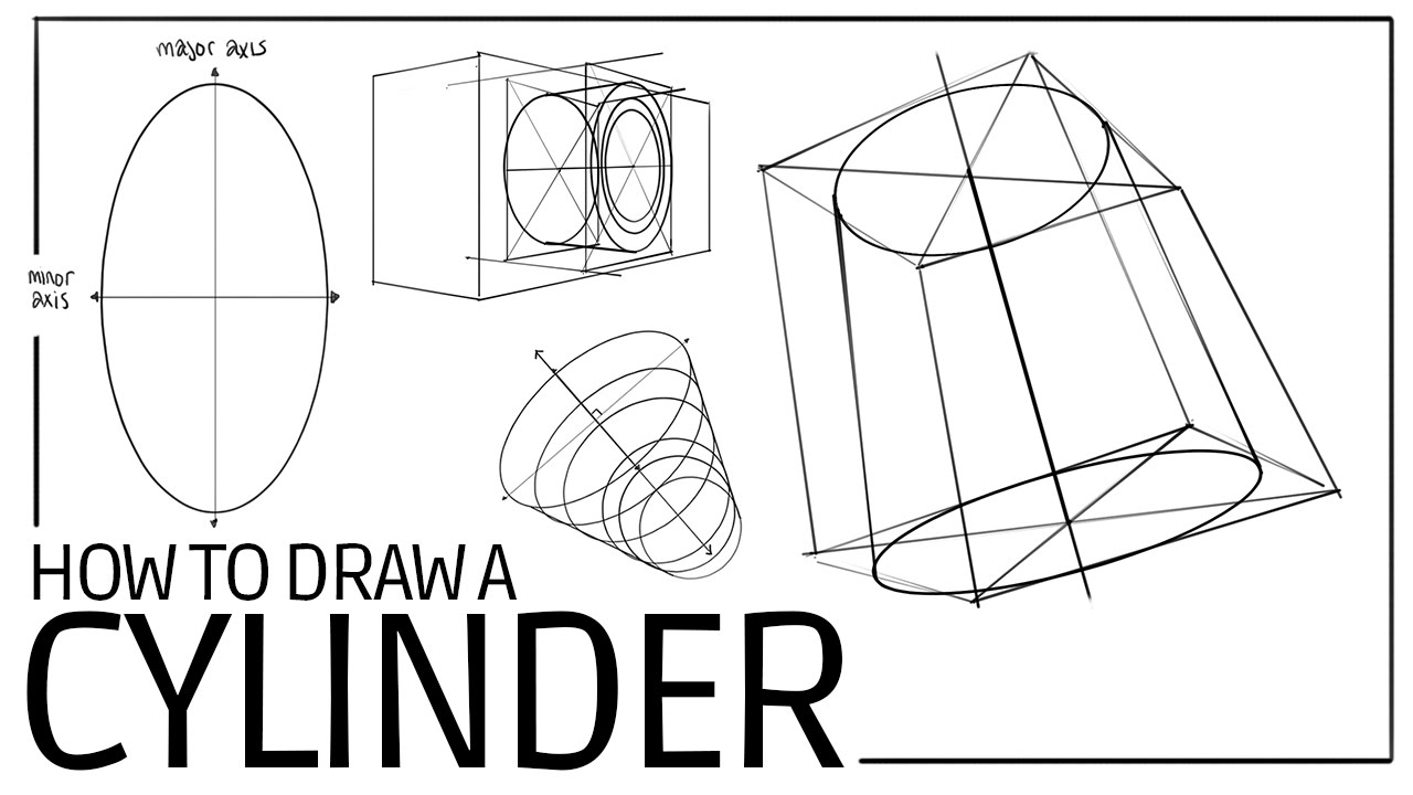 Cylinder Drawing at Explore collection of Cylinder