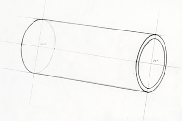 375x250 brigham young university idaho art - Cylinder Drawing