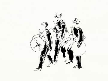 360x270 Hua Nian Art Studio Drawings - Cymbals Drawing