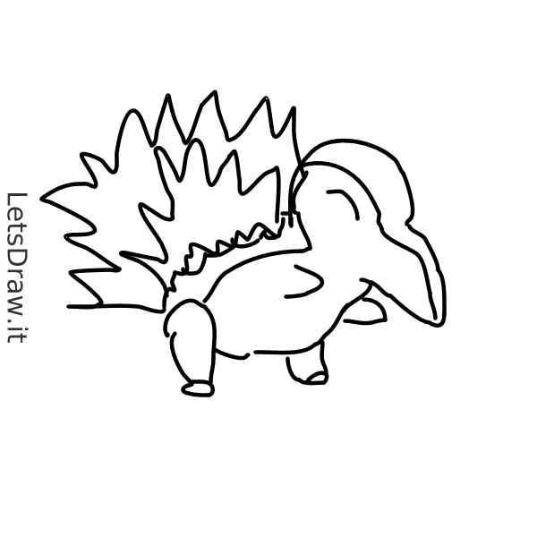 600x600 Cyndaquil - Cyndaquil Drawing