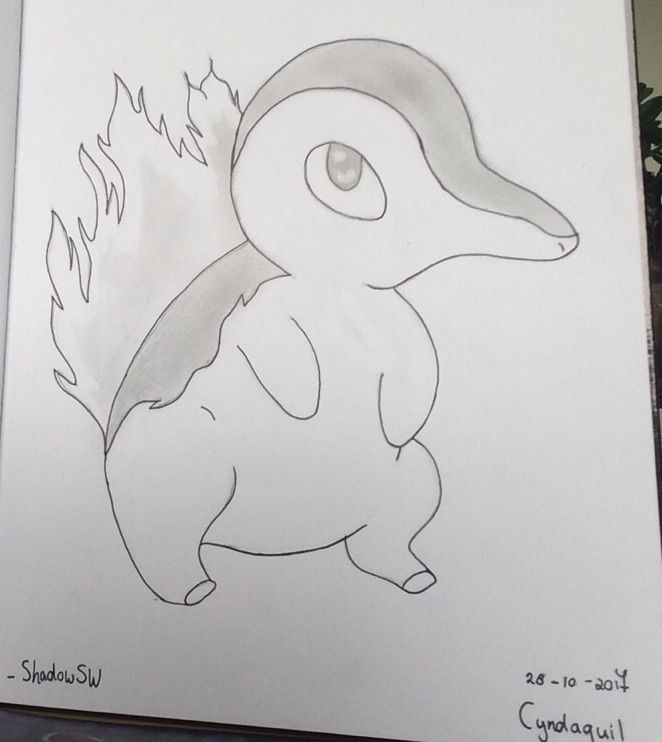 662x742 Cyndaquil Drawing! Amino - Cyndaquil Drawing