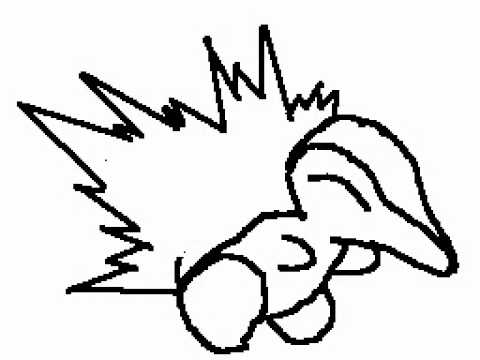 480x360 How To Draw Cyndaquilcomo Dibujar A Cyndaquil - Cyndaquil Drawing