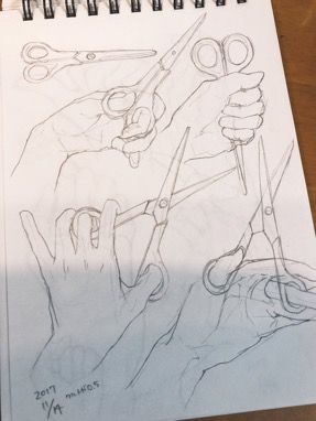 287x382 dibujos drawings, pencil - Cyst Drawing