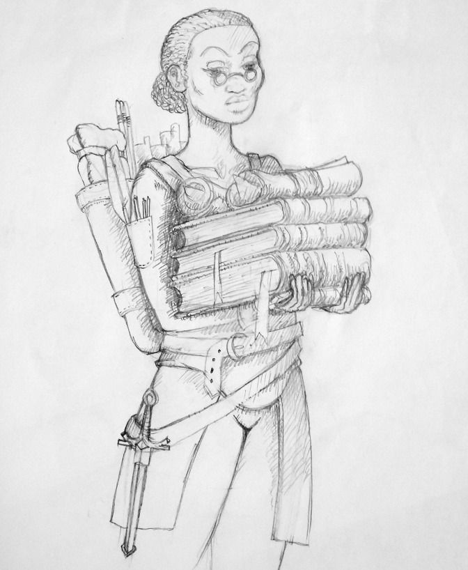 672x818 Picadella - D&D Drawing