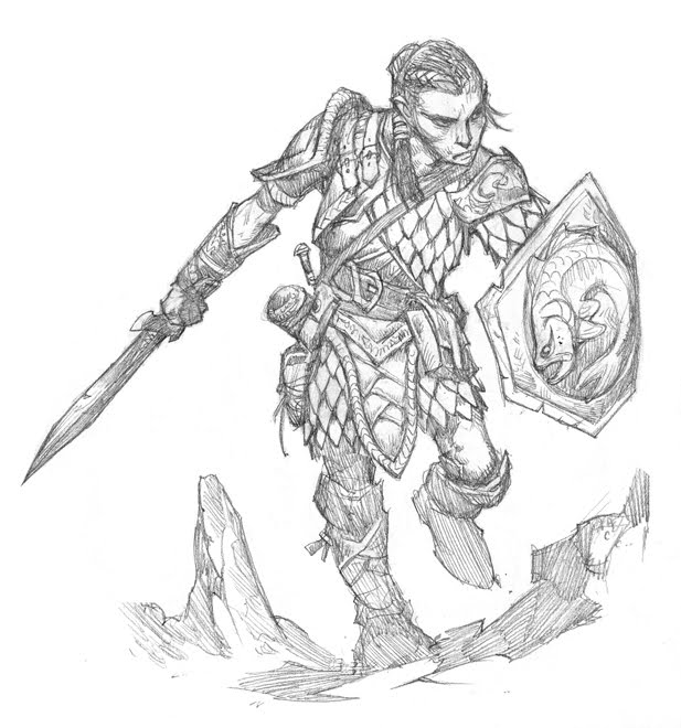 617x660 Prescott Draw Blog A Li'l Classic Dampd For Ya - D&D Drawing
