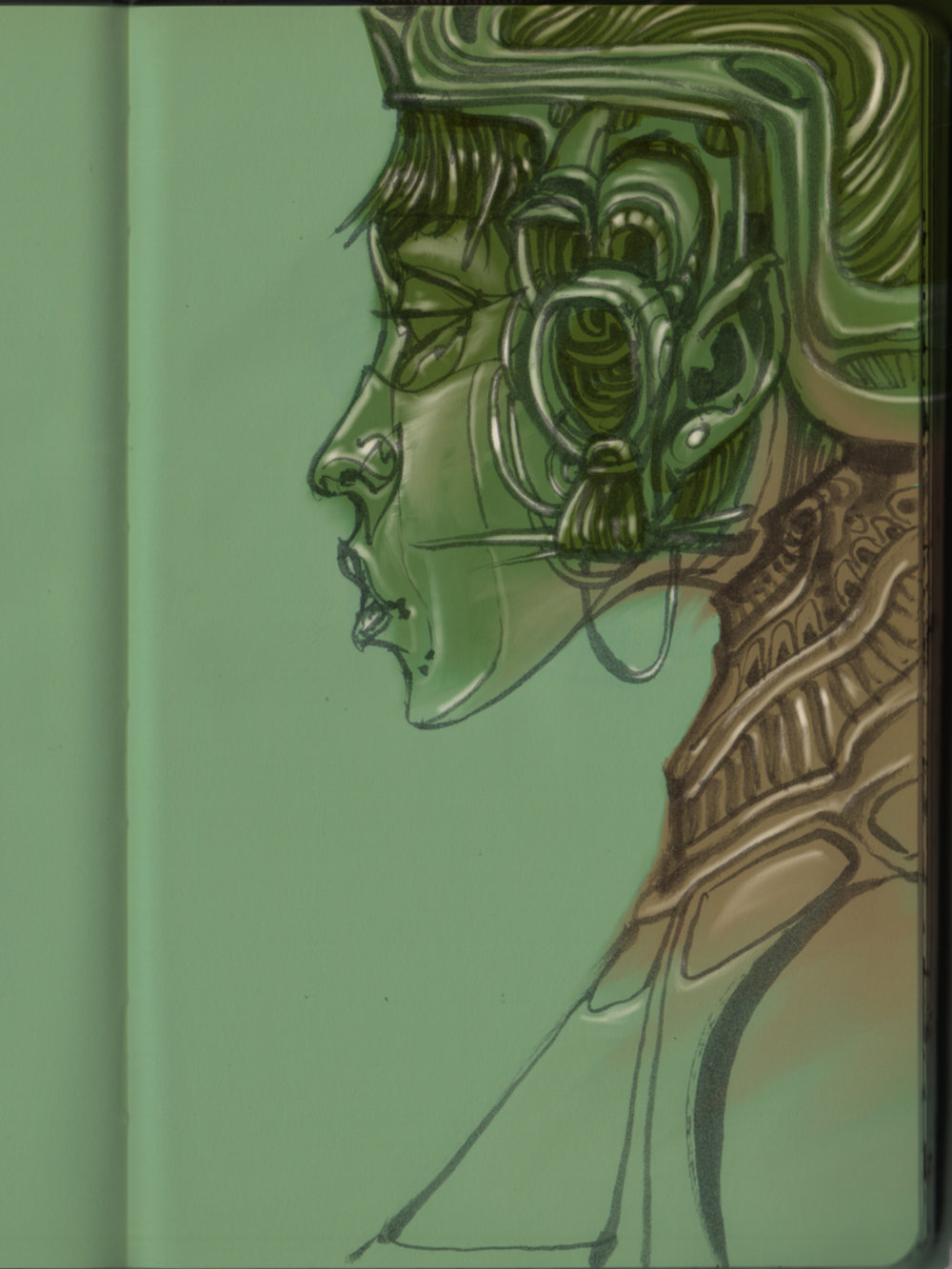 1000x1333 Drawing Christopher D Brand - D Drawing