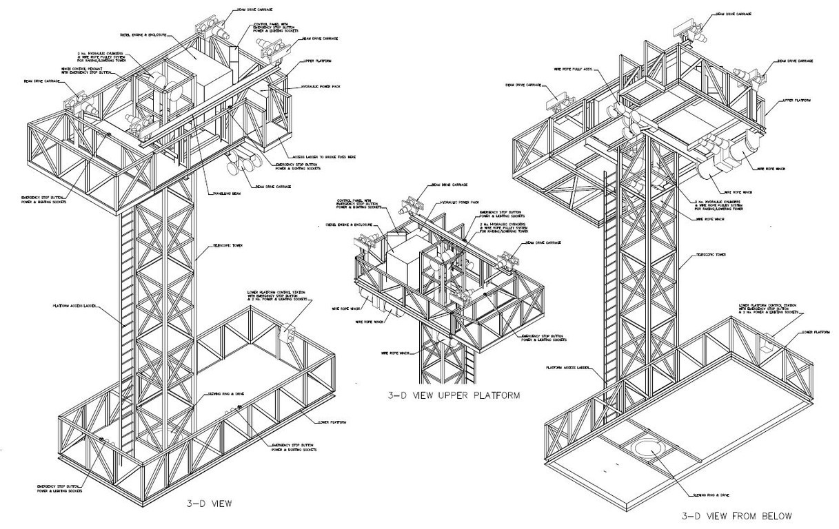 1217x768 Mechanical Materials Handling Drawings - D Drawing