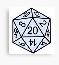 210x230 Drawing Canvas Prints Redbubble - D20 Drawing