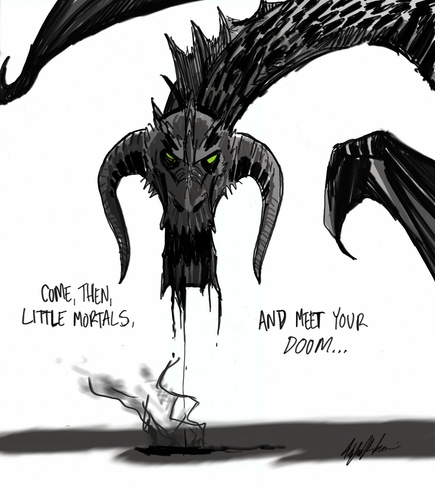 1428x1600 The Machine - D20 Drawing