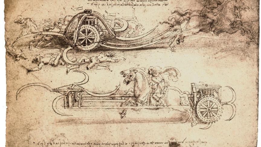 864x487 rare leonardo da vinci sketches on display in venice - Da Vinci Drawings