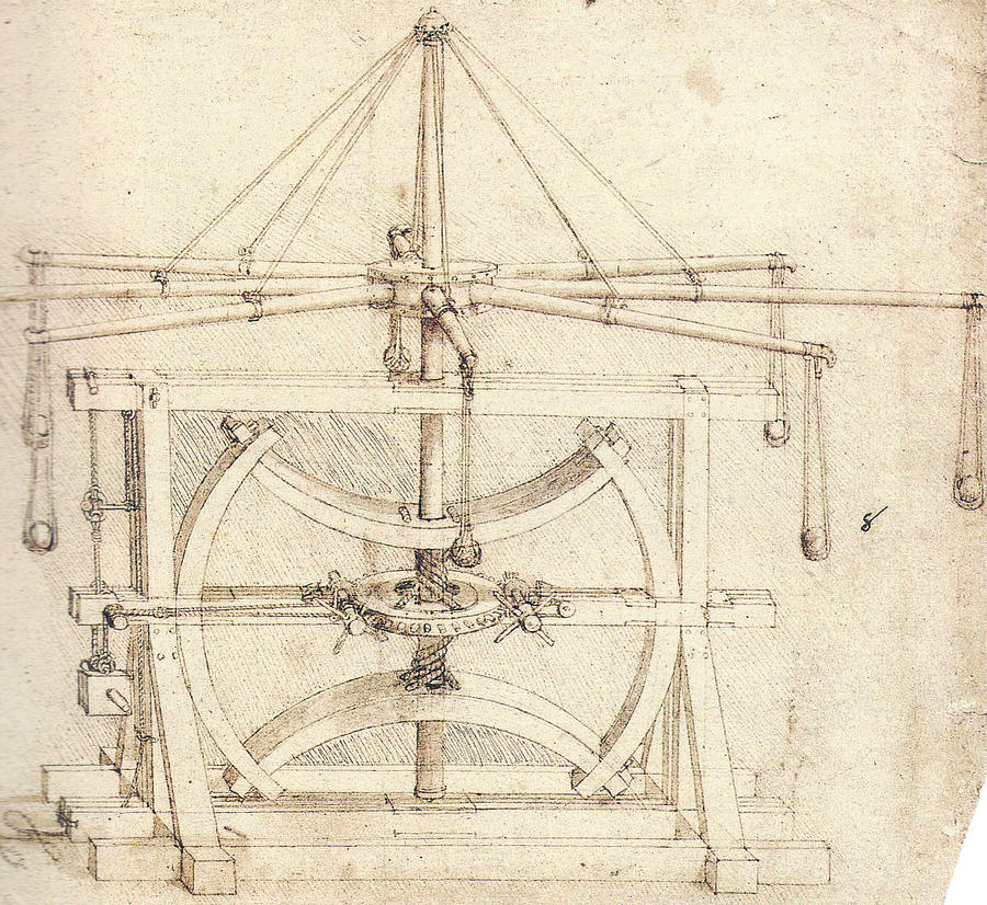 900x826 Flywheel Mechanical Drawing Drawing - Da Vinci Drawings