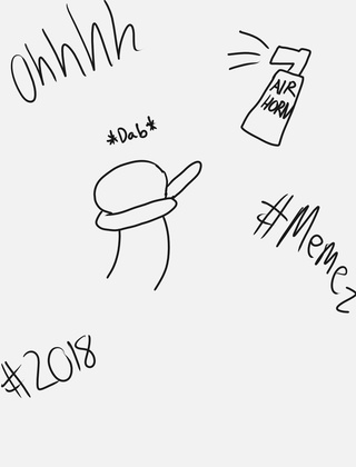 320x420 Dab Drawings On Paigeeworld Pictures Of Dab - Dab Drawing