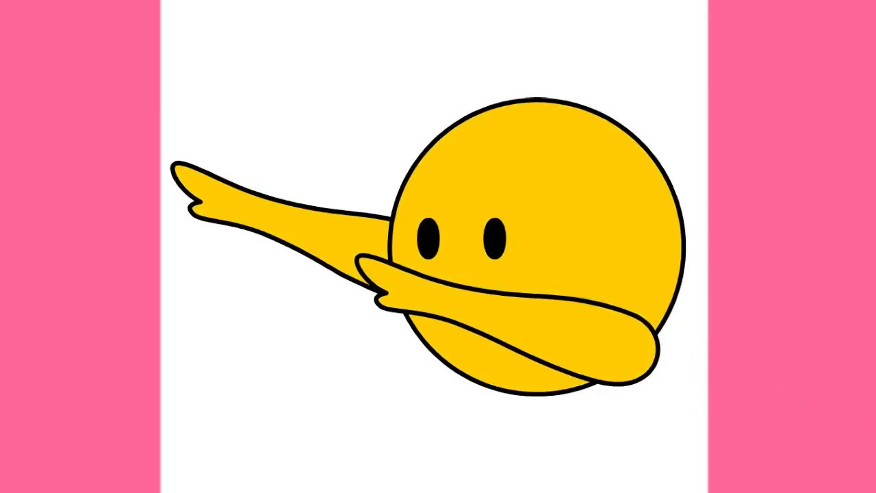 1280x720 How To Draw Dab Emoji Cute Easy Drawing - Dab Drawing