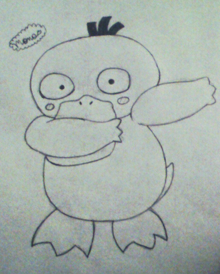 720x898 On Twitter Can A Psyduck Dab - Dab Drawing