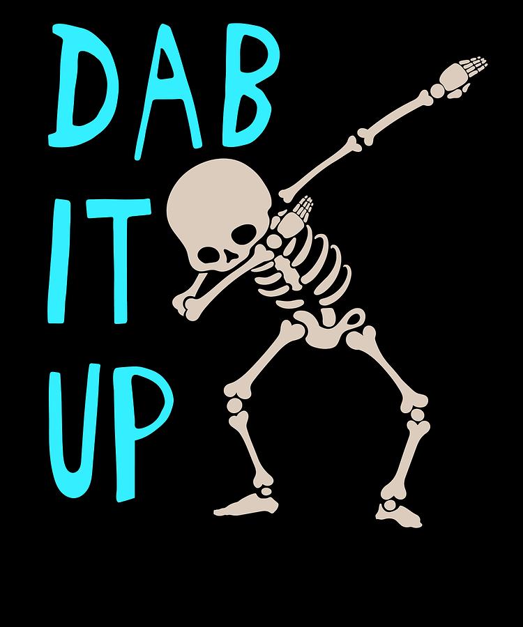 750x900 skelleton halloween dabbing funny humor easy costume dab it - Dab Drawing